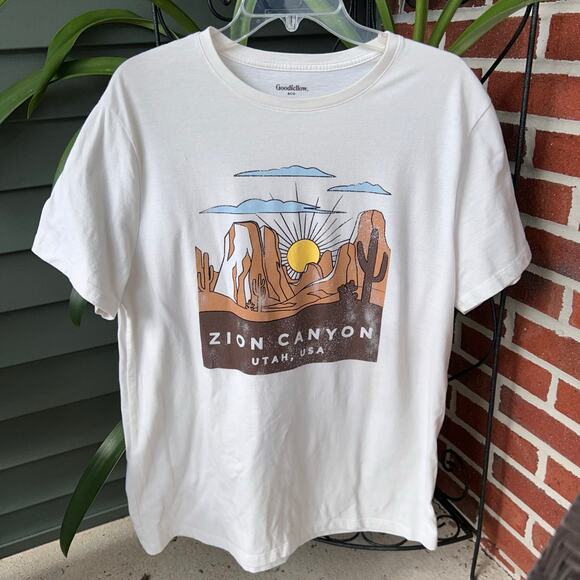 Goodfellow & Co Zion Canyon Men’s Short Sleeve T-Shirt in Men’s Large - Picture 6 of 12